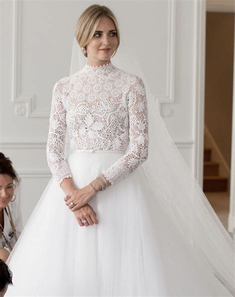 chiara ferragni dior dress|chiara ferragni wedding.